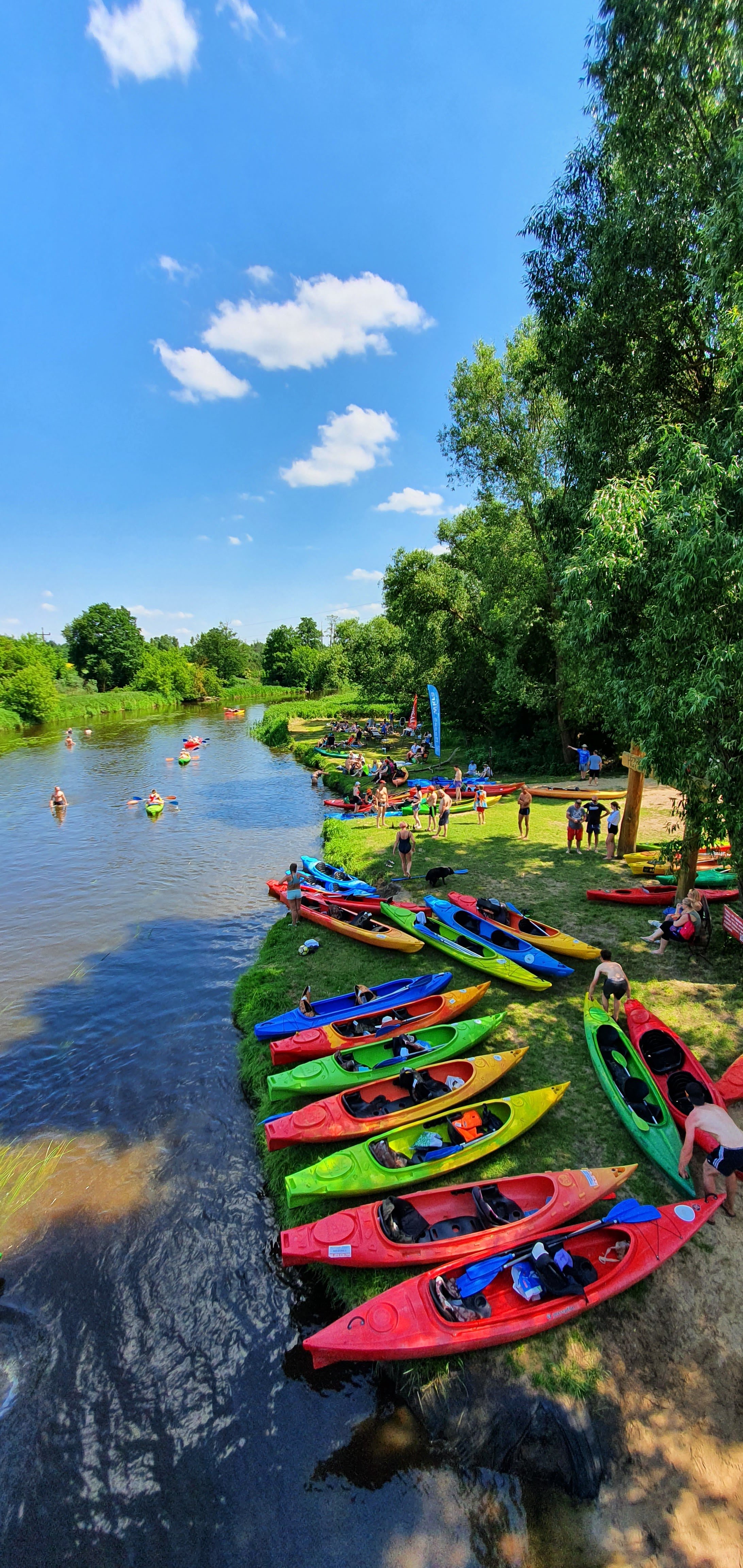Przystań nad Wkrą KAJA-SOBIESKI (wypożyczalnia kajaków)